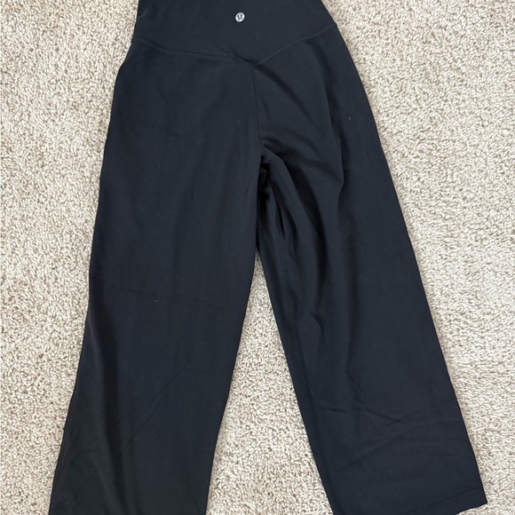 Lululemon Athletica Align wide leg crop - Black - Picture 1 of 4